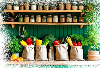 Эко-хранение продуктов на кухне