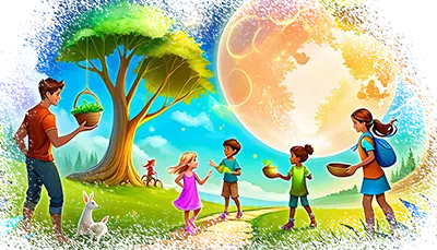 Эко-игры и активные семейные занятия